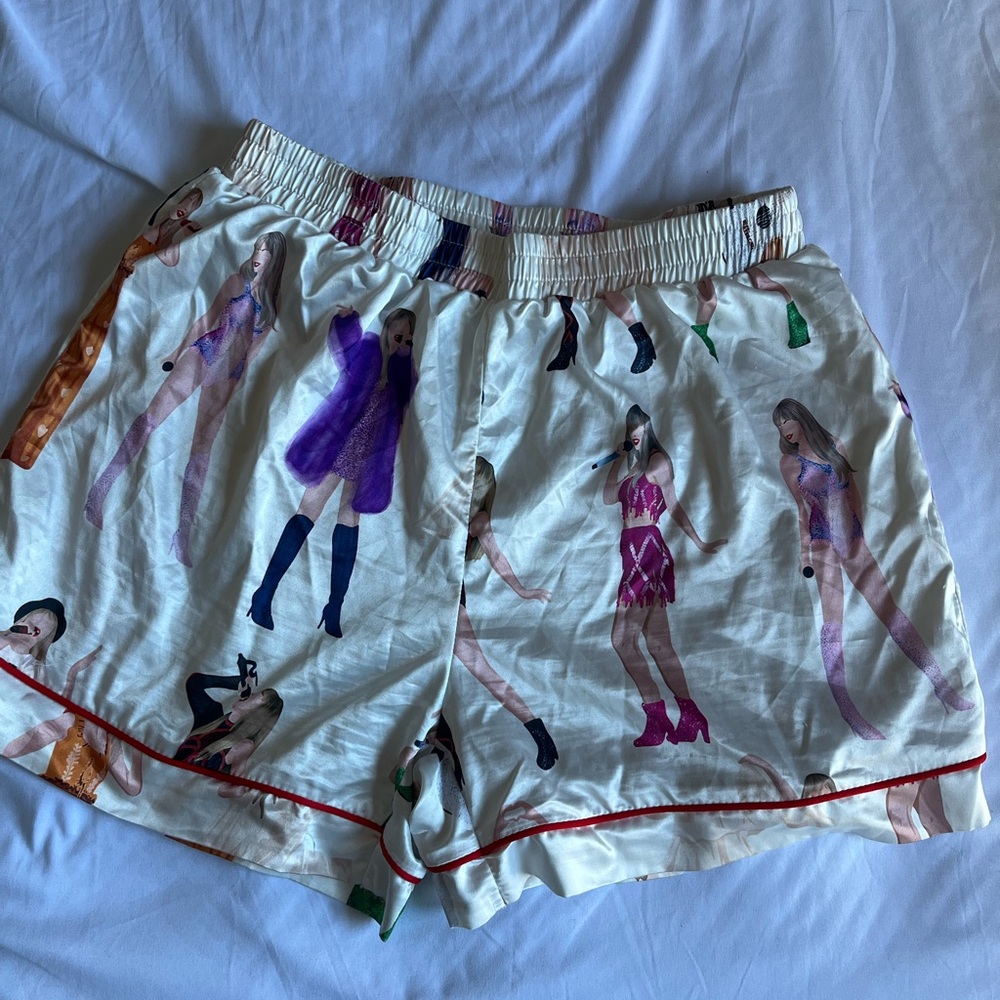 Taylor Swift Satin Pajama Set